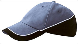 3-farvet-twill-cap