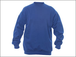 Sweatshirt-med-børstet-vrang