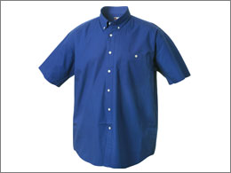 Poplin-skjorte-kort�rmet