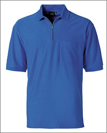 Poloshirt-med-lynlås