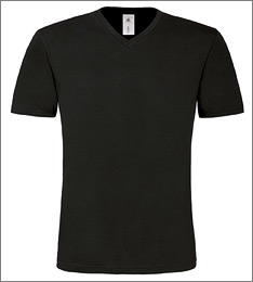 V-halset-herre-t-shirt