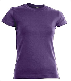T-shirt-dame-med-stretch