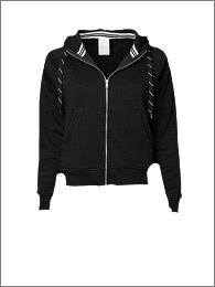 Hooded-Sweat-m.-lynlås-dame