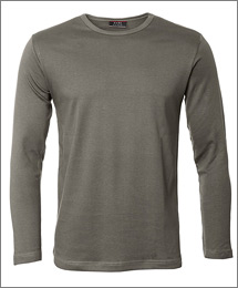 Interlock-T-Shirt-langærmet