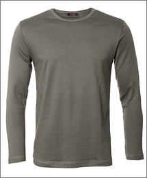 Interlock-T-Shirt-langrmet