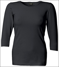 Stretch-T-Shirt-Lady-3-4-Ærmer
