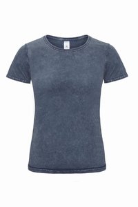 Denim-t-shirt-dame