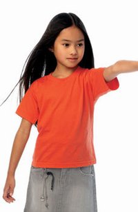 Heavy-Børne-T-Shirt-Farvet