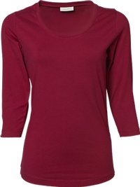 Dame-stretch-tee-3-4-ærmer