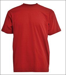 Basic-Herre-T-shirt-farvet
