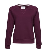 Dame-sweatshirt-vintage-bomuld