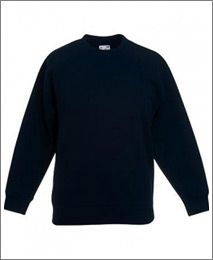 Sweatshirt-brn-farvet