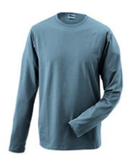 Elastisk-langærmet-t-shirt