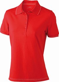 Ladie's-Elastic-Polo