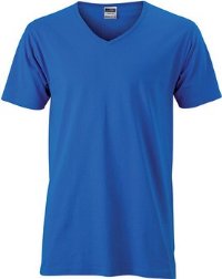 Slim-fit-V-hals-T-shirt