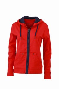 Ladie's-hætte-cardigan