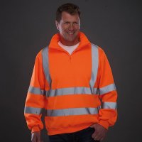 Hi-Vis-sweatshirt-med-kort-lynls