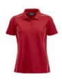 Dame poloshirt bomuld kontrast