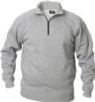 Unisex polosweat half Zip