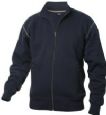 Unisex sweat cardigan