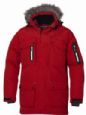 Unisex parka htte med pels