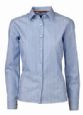 Stribet Non Iron Skjorte Dame