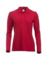 Basic Langrmet Dame Poloshirt