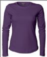 Interlock T-Shirt Lady langrmet