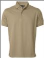 Poloshirt Ensfarvet