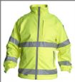 -Sikkerheds jakke EN 471 ensfarvet softshell