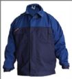 -Arbejdsjakke 2-farvet  light