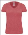 -V-halset dame t-shirt