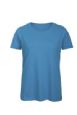 Organic cotton T-shirt dame farvet
