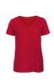 Organic cotton T-shirt dame farvet