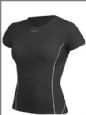 COOL Tee med Mesh dame b