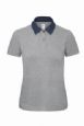 Polo shirt denim krave lady