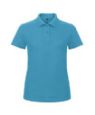 Basic poloshirt dame farvet