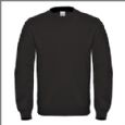 -Basic Sweatshirt Farvet