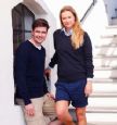 Finstrikket herre pullover 