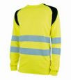 Langrmet t-shirt m refleks