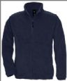 Fleece cardigan unisex