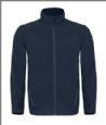 Microfleece cardigan herre