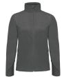 Microfleece cardigan dame