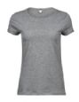 Roll-up T-shirt dame