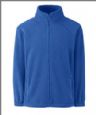 -Fleece cardigan brn
