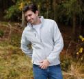 Fleece cardigan unisex