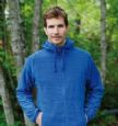 Herre fleece htte cardigan