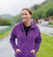 Dame fleece htte cardigan