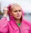 Dame Windbreaker tynd polyester