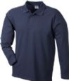 Heavy Poloshirt Langrmet